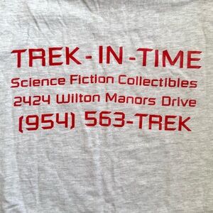 Vintage Trek-In-Time Sci-Fi Collectibles Tee XL
